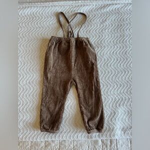 analogie | lil legs size 2T, brown corduroy bubble pants, like new condition
